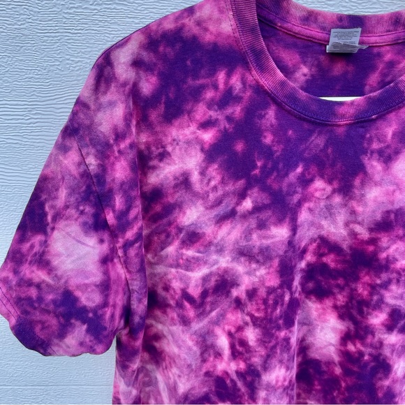 Purple Tie Dye T Shirts NWT - Picture 5 of 6